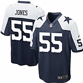 Nike Men & Women & Youth Cowboys #55 Jones Thanksgiving Navy Blue Team Color Game Jersey,baseball caps,new era cap wholesale,wholesale hats